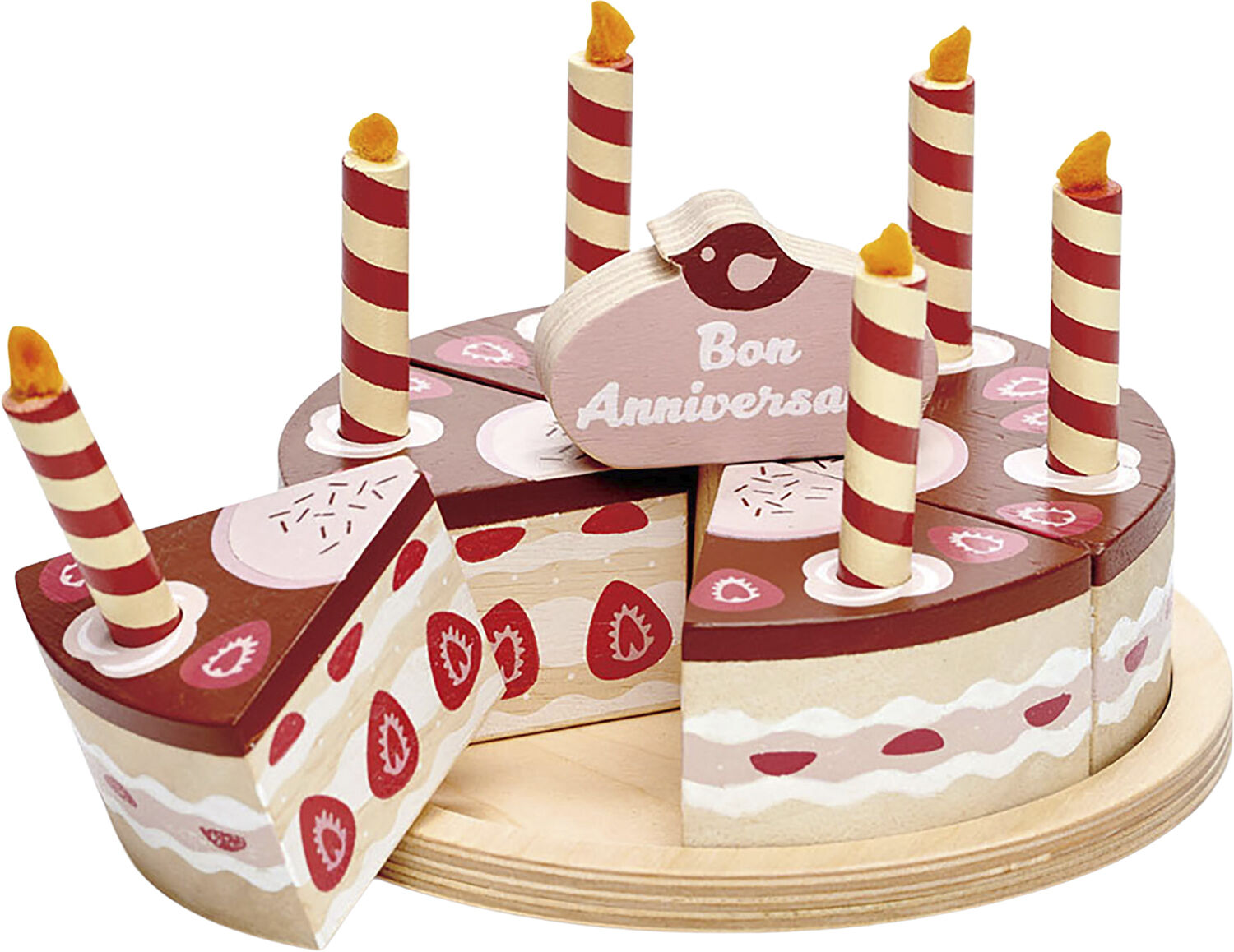 Tender Leaf - Lagkage med lys - Chokolade