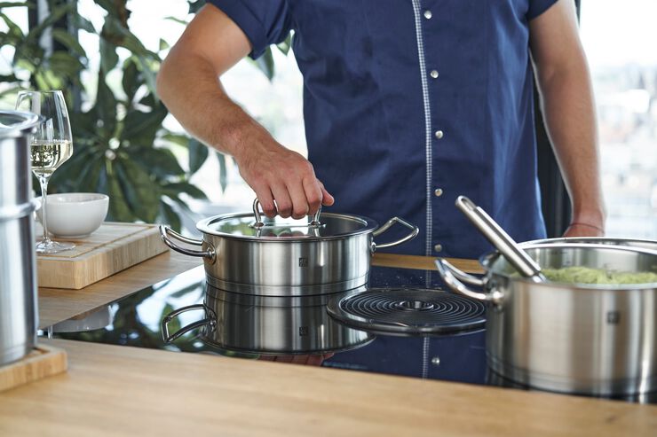 Pro 24 cm, Serveringspanna, Silver