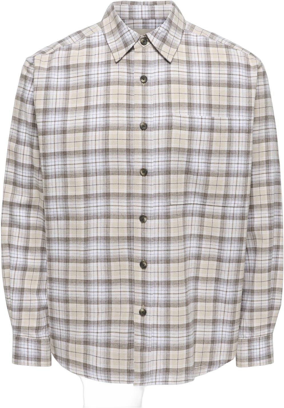 Onsgudmund Loose Ls Checked Shirt