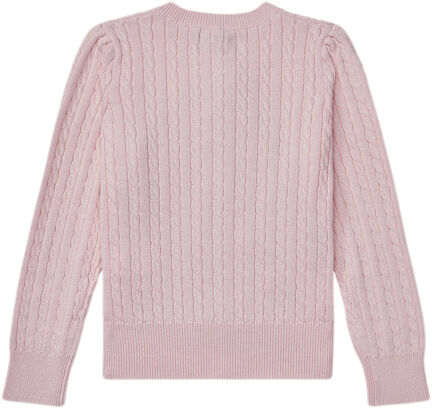 Mini-Cable Cotton Cardigan
