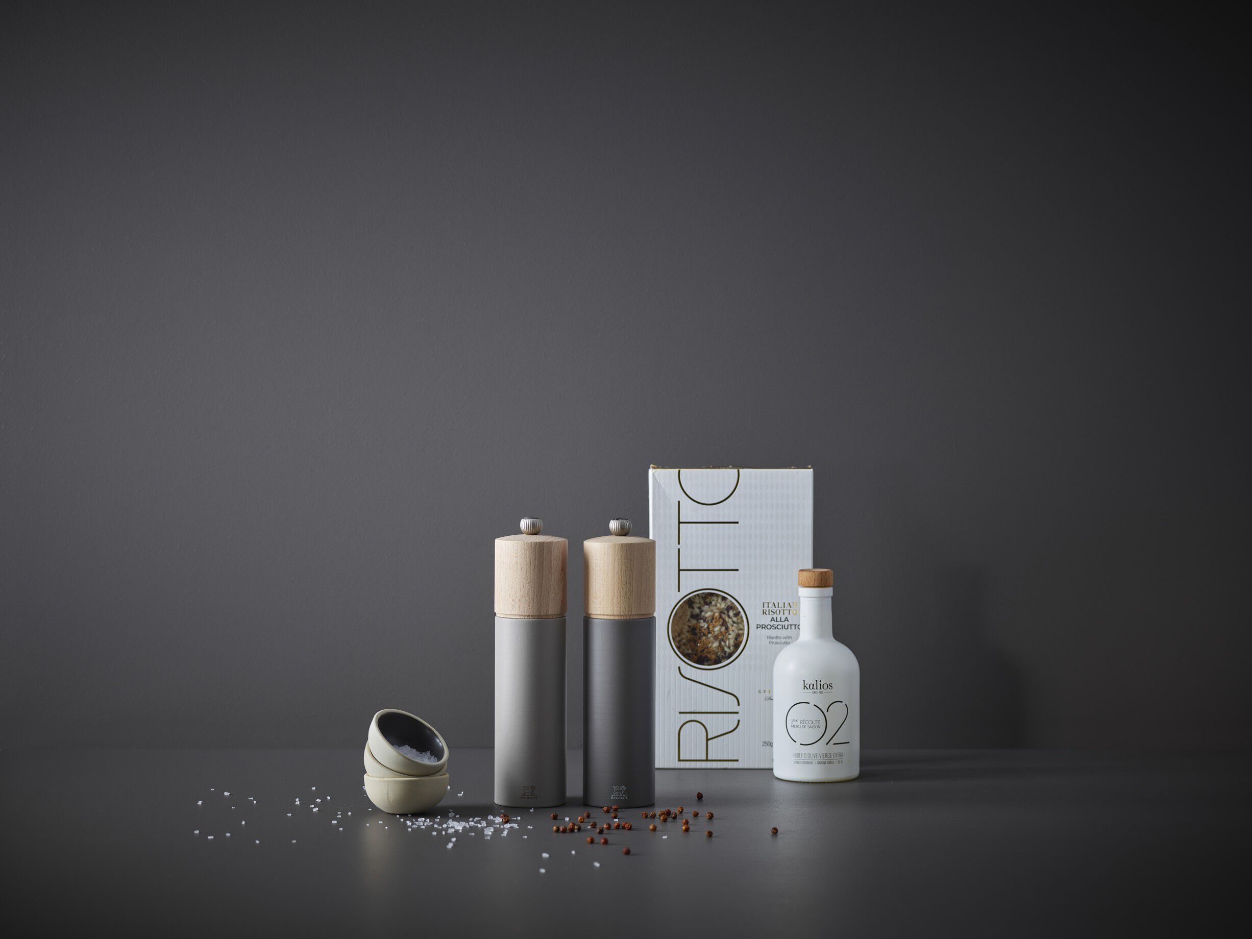 Pepparkvarn Boreal 21 cm Rock Grey Bok