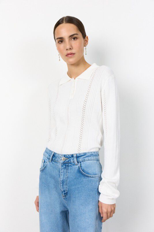 LR-PRIYA 2 Skjorte Off white