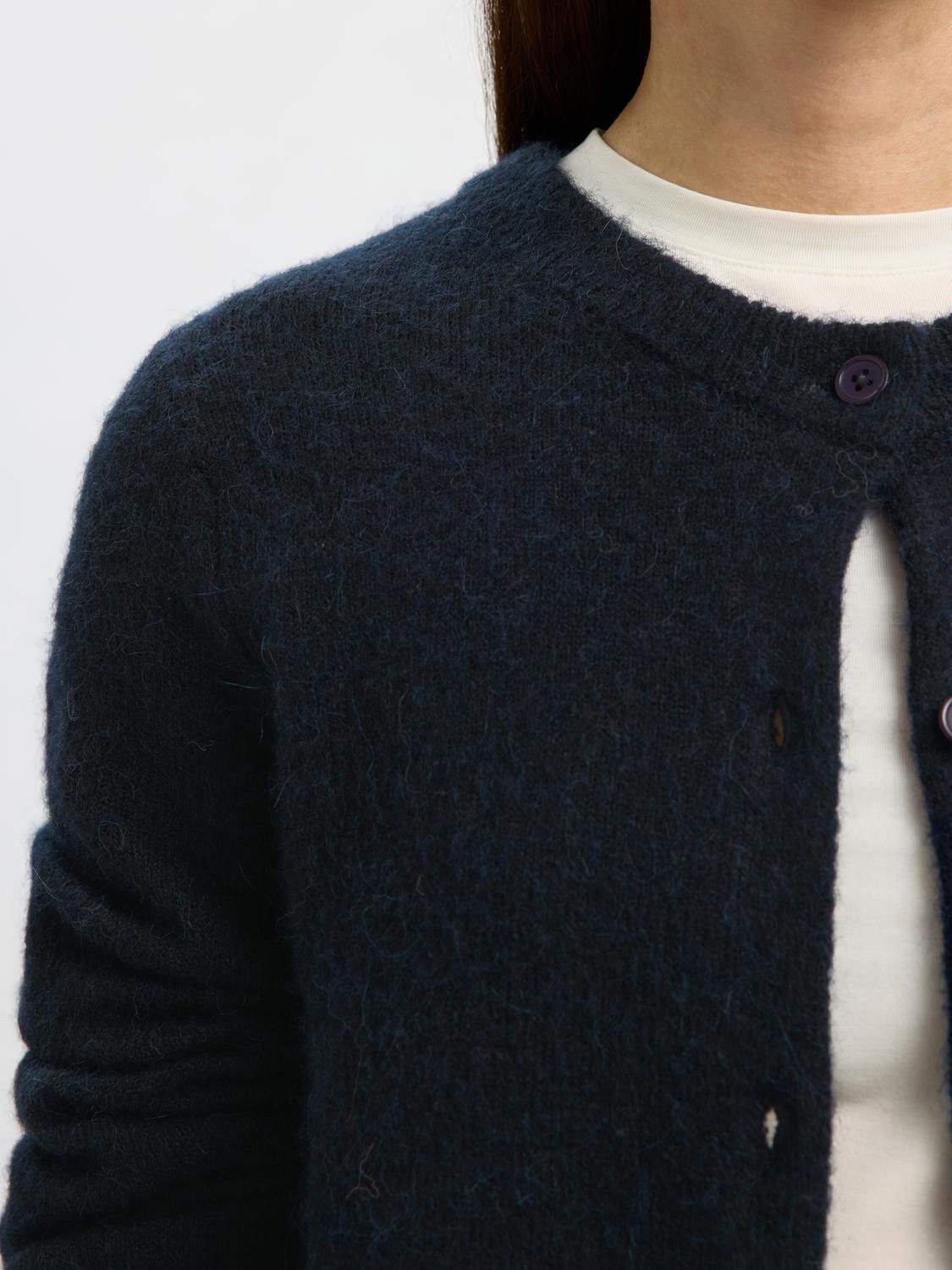 Slflulu New Ls Knit Cardigan Noos