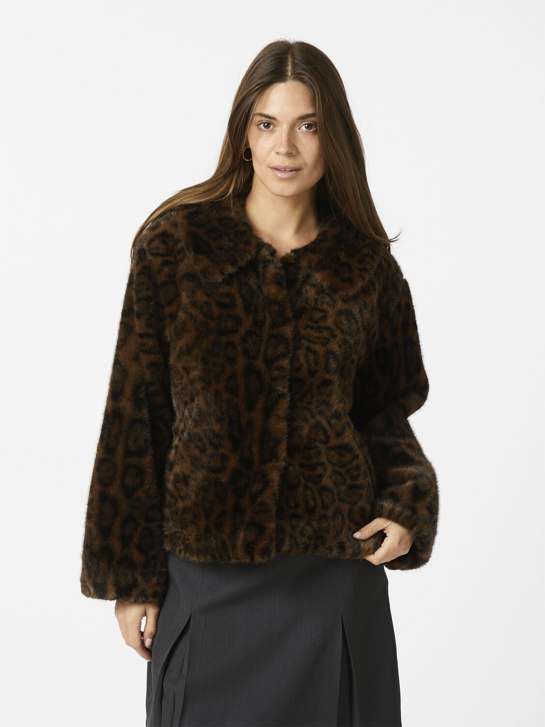 Melodie Leo Faux Fur Jacket