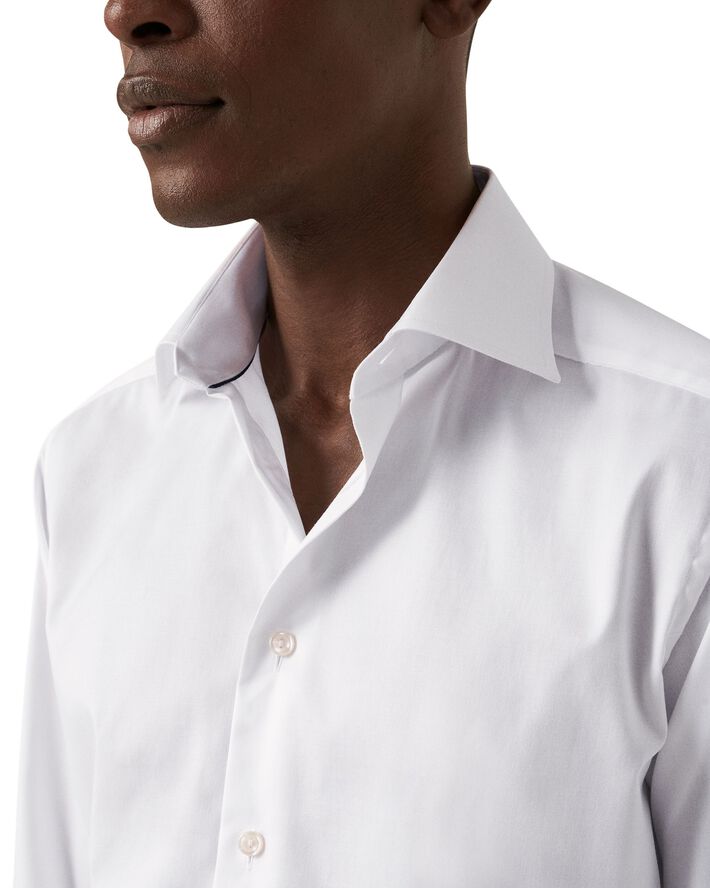 Slim Fit Light Blue Signature Twill Shirt