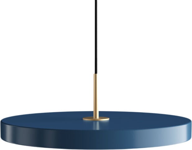 Asteria pearl white &Oslash; 43 x 14 cm, 2. 7m cordset