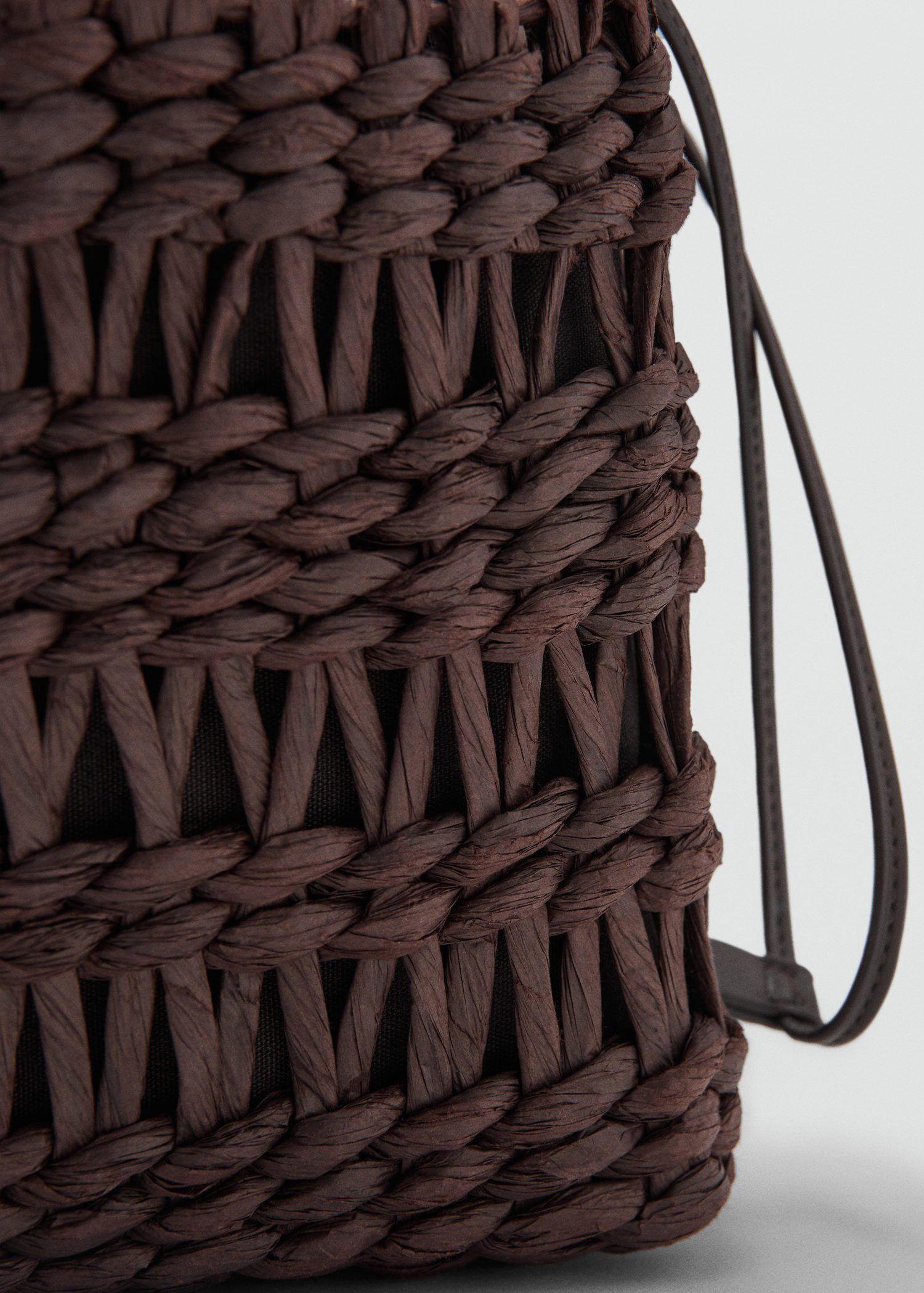 Medium natural fibre tote bag