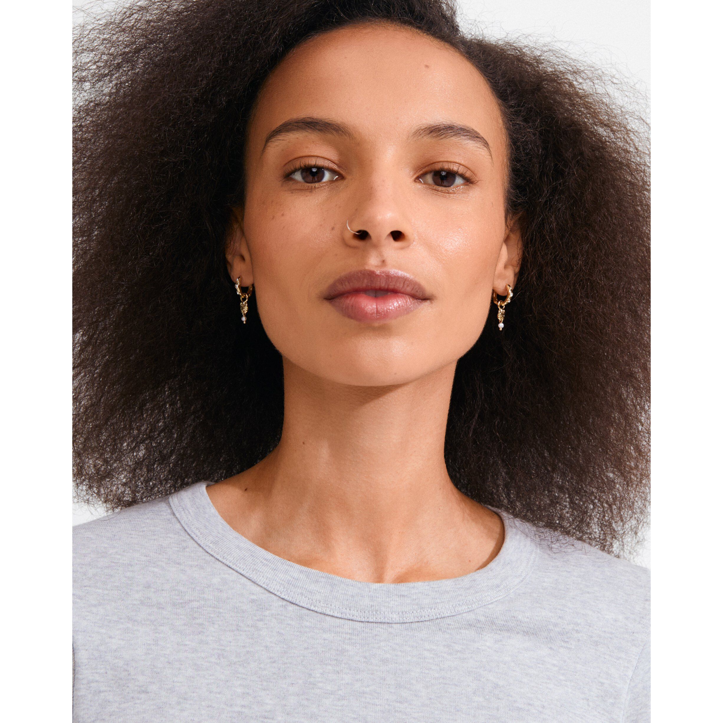 SLOAN earrings gold-plated