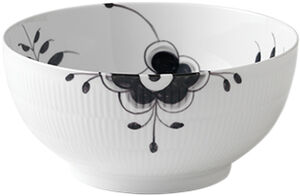 Black Fluted Mega skål 3,1 L / 24 cm