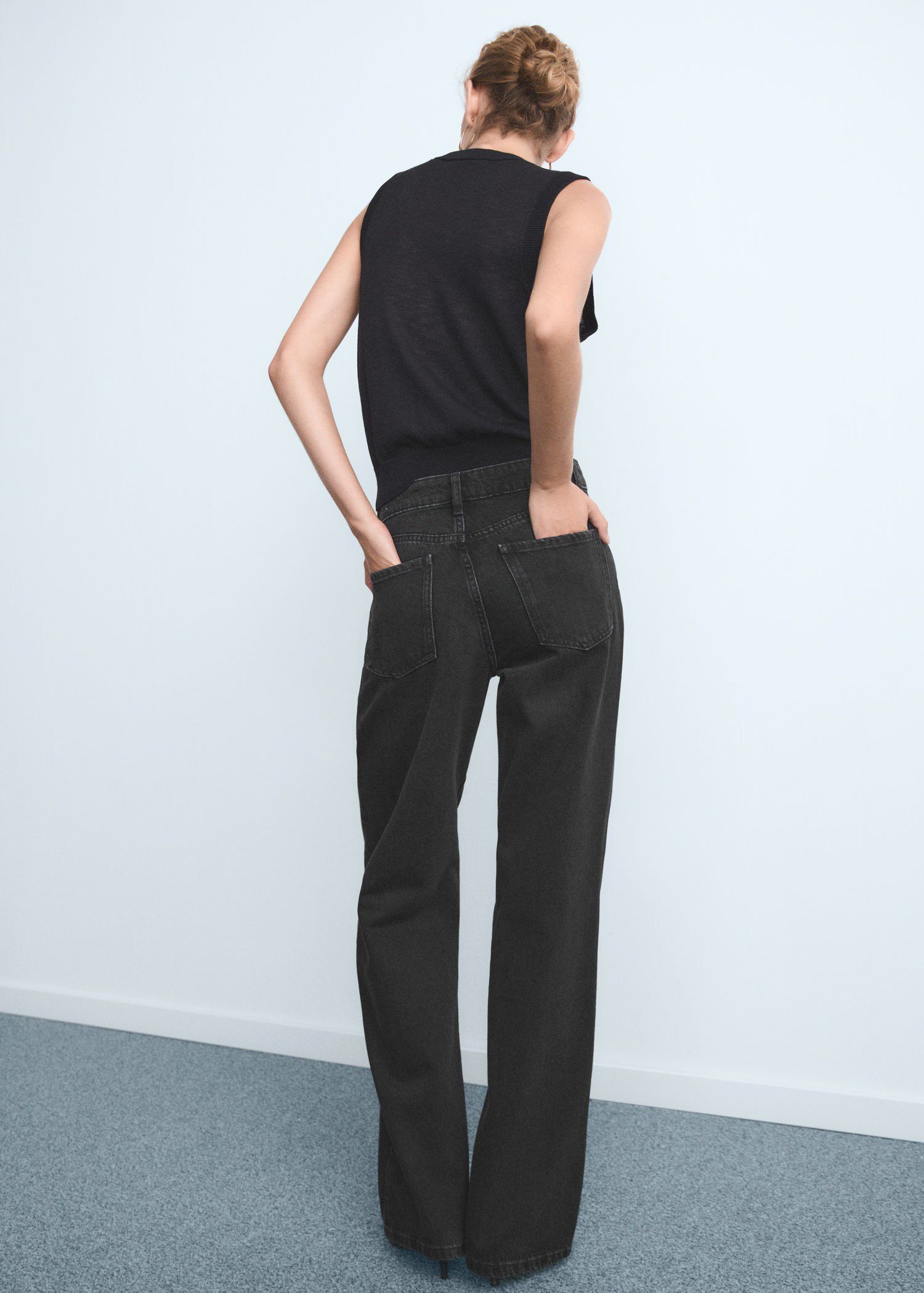 Danila wide leg high-rise jeans