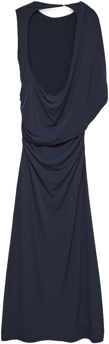 Awcampell Sl O-Neck Ankle Cape Dress