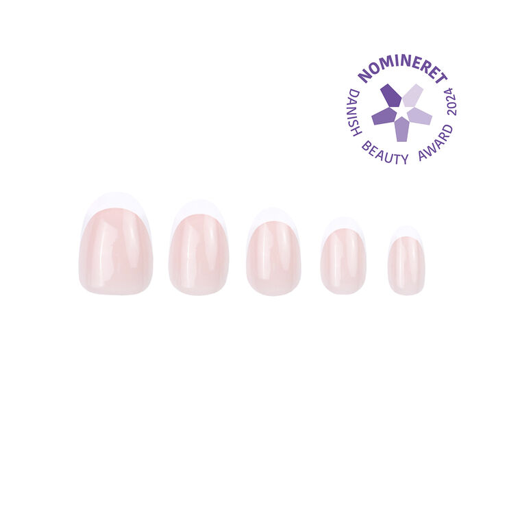 Classic French Almond - Reusable Instant Press-on Manicure