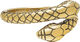 Men's Gold Plated Vintage Snake Ring