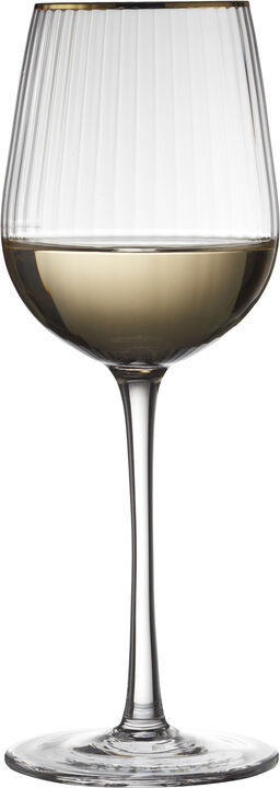 Vitvinsglas Palermo Gold 30 cl 4 st