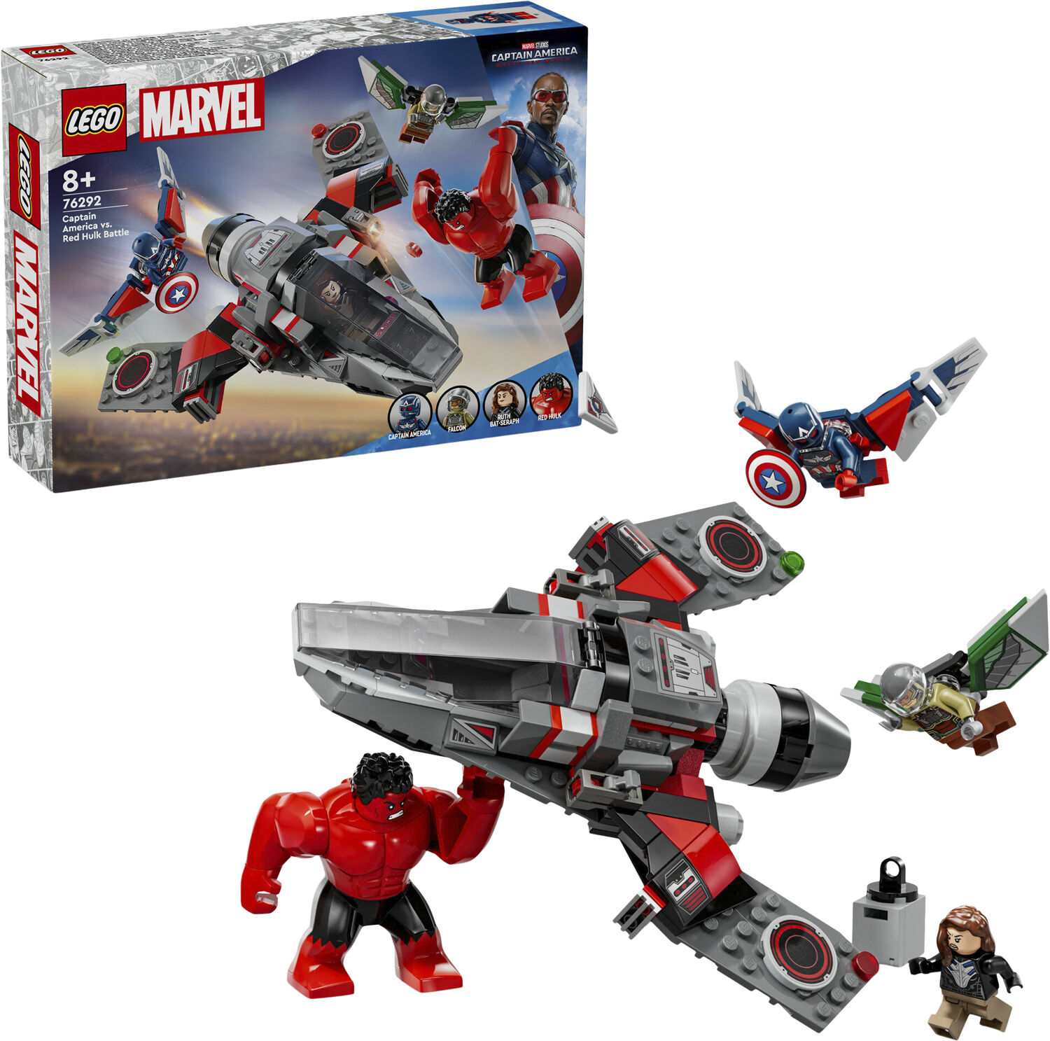 Captain America mod Red Hulk 76292