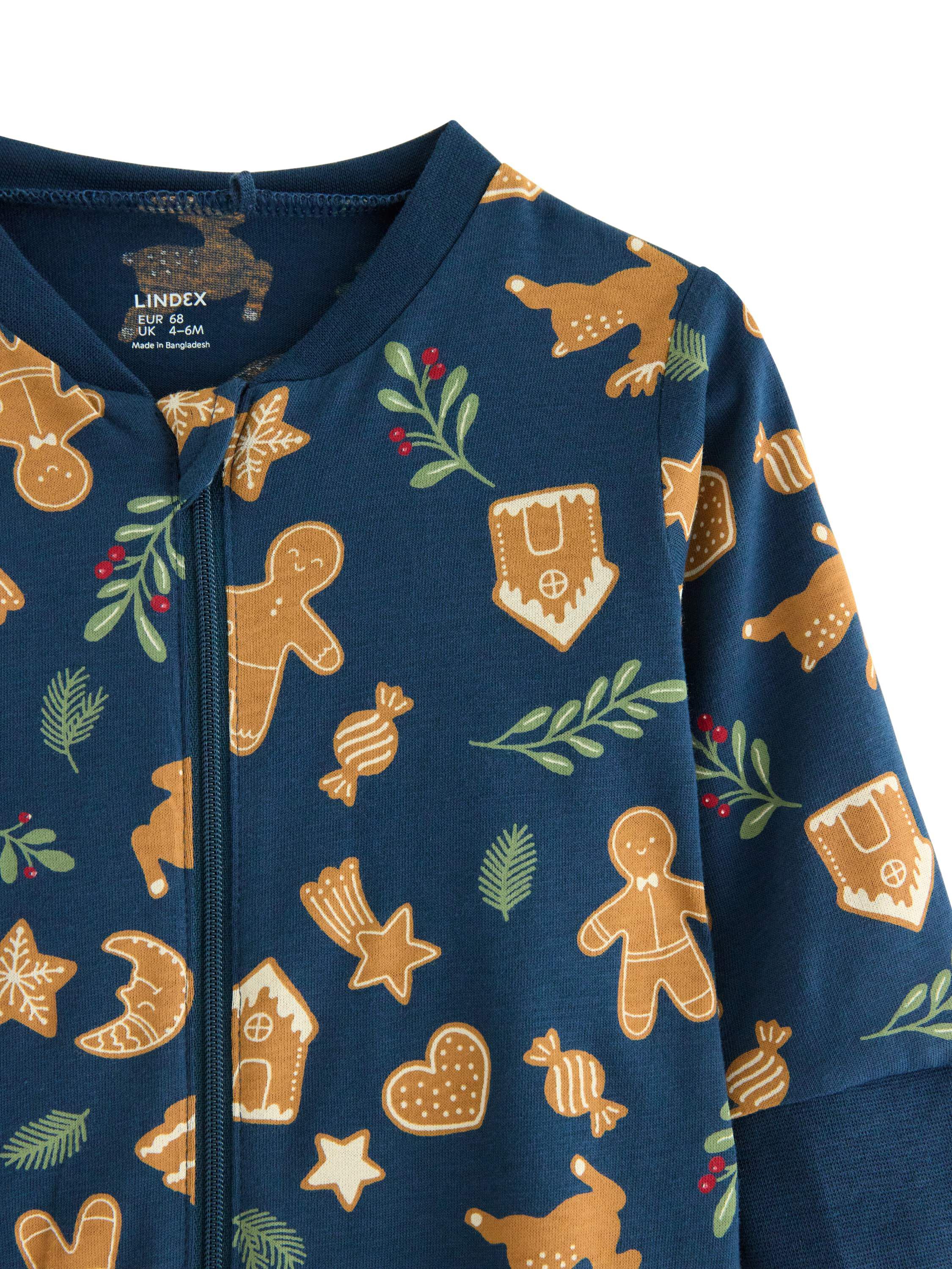 Soft pyjamas in cotton with long sl