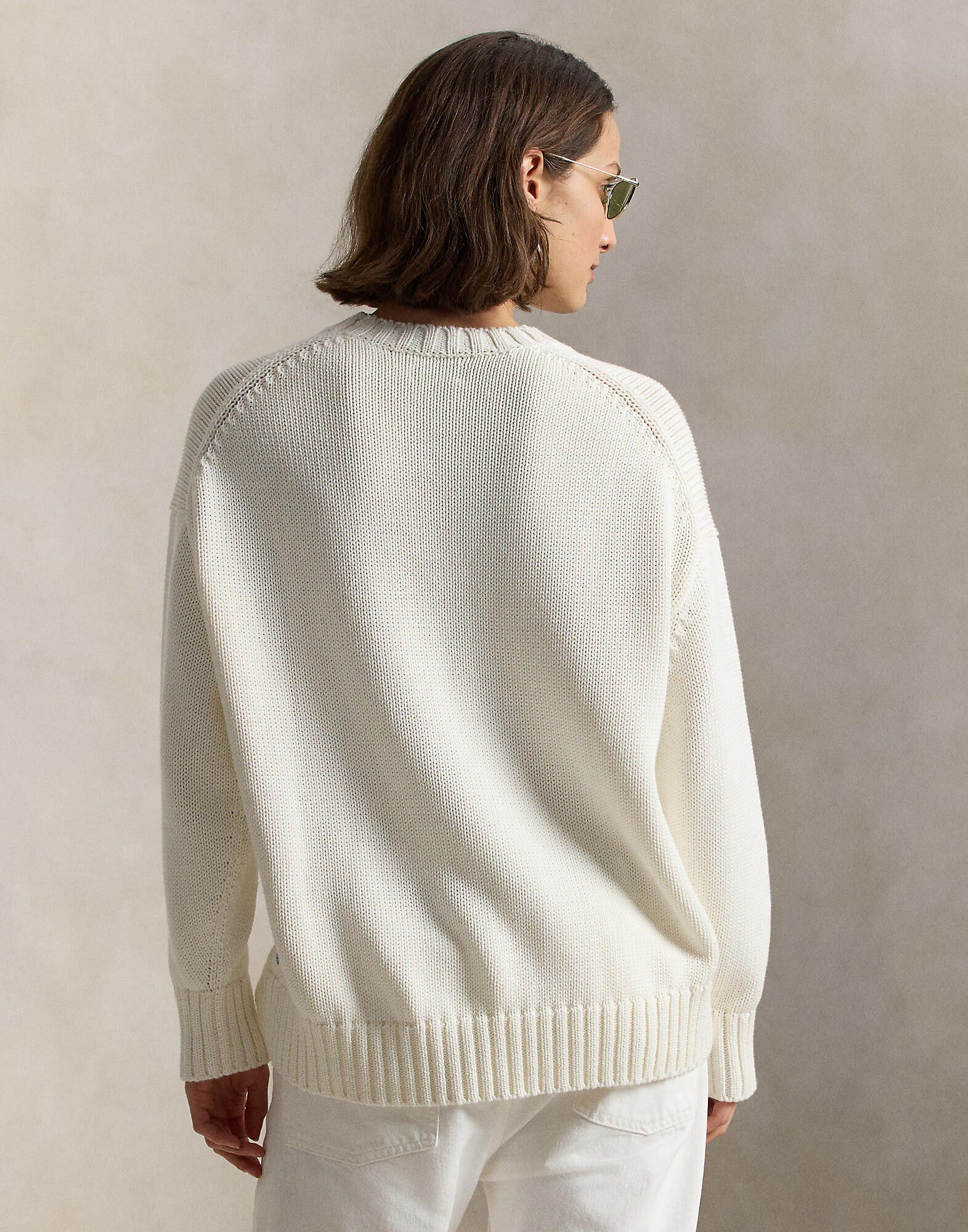 Cotton Crewneck Sweater