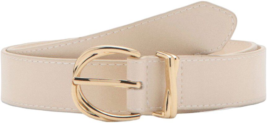 Oval buckle belt