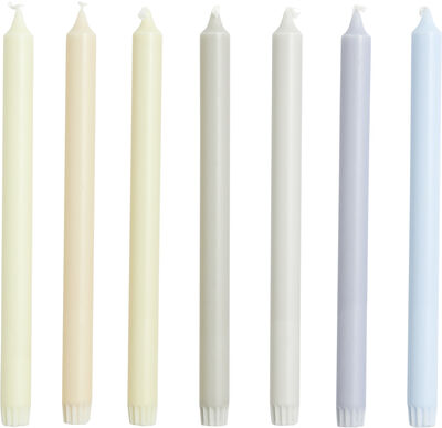 Gradient Candle-Set of 7-Neutrals