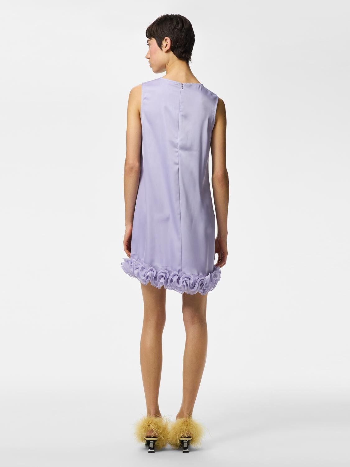 Pcbeja Sl Short Dress Wvn D2D Pp