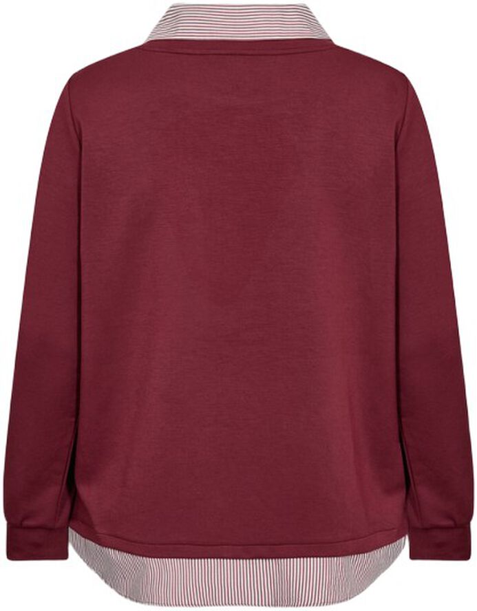 Curvy WA-SABINA 63 Sweatshirt Bordeaux