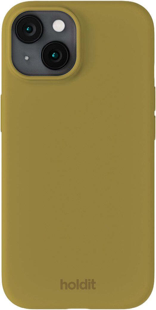 Silicone Case iPhone 14/13 Warm Olive