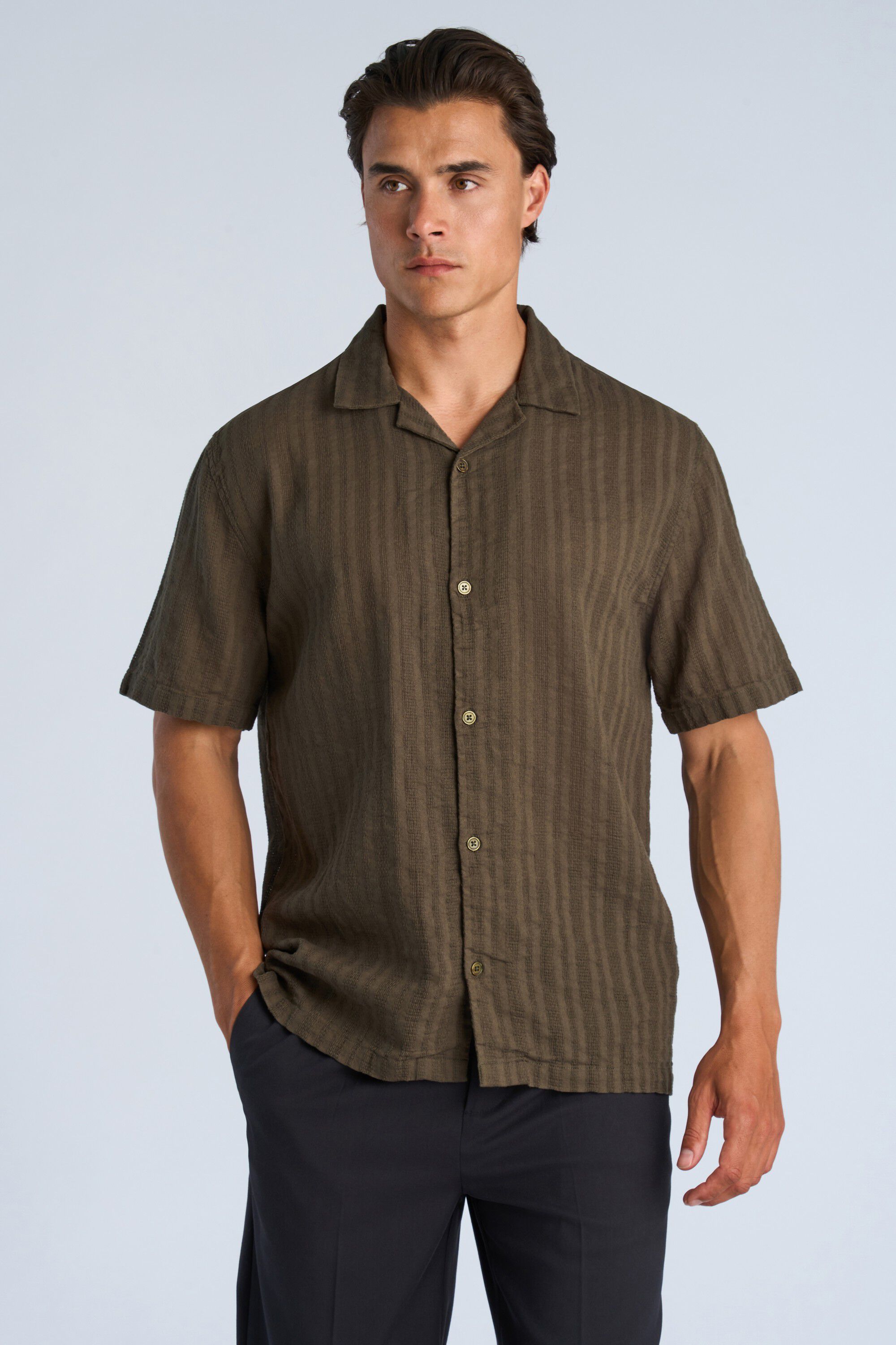 Structure resort shirt S/S