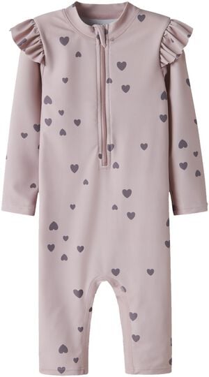 NMFZIPPA 3/4 UV SWIMSUIT