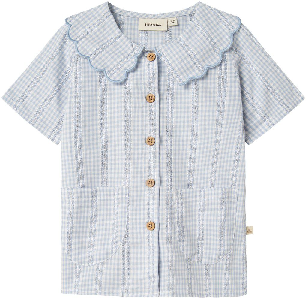 NMFHAZELLE SS LOOSE SHIRT LIL