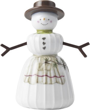 Hammersh&oslash;i Christmas Sn&ouml;gumma H11 vit m. deko