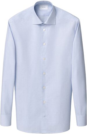 Contemporary Fit Check Twill Shirt