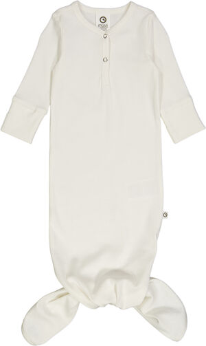 Rib l/s knot gown
