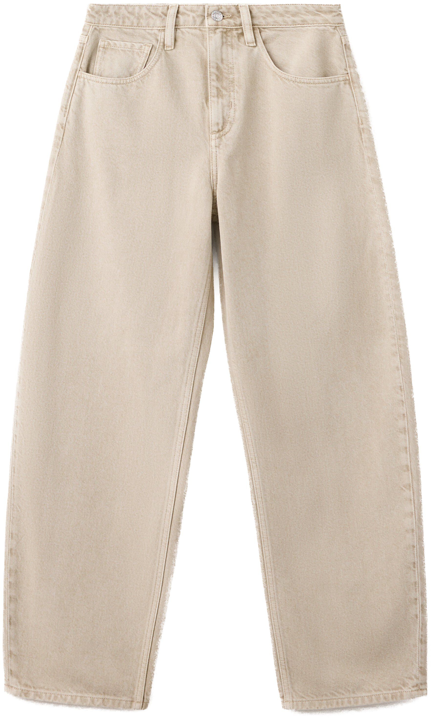 High-rise balloon jeans