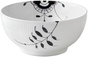 Black Fluted Mega skål 3,1 L / 24 cm