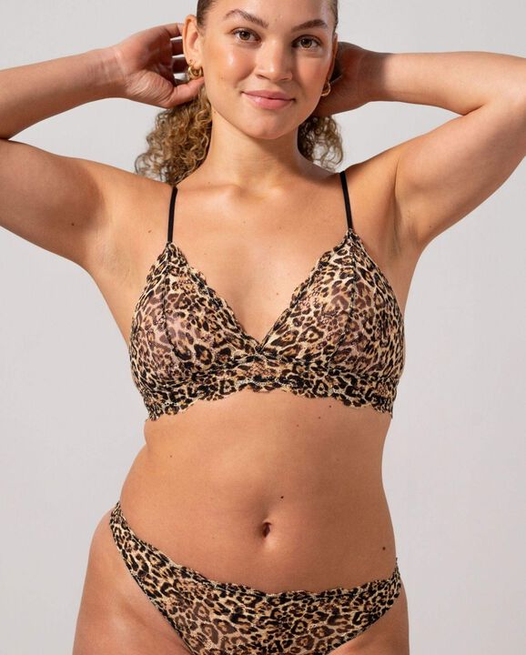 Lace Triangle Bralette