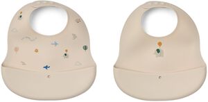 Ember Printed Bib 2-pack