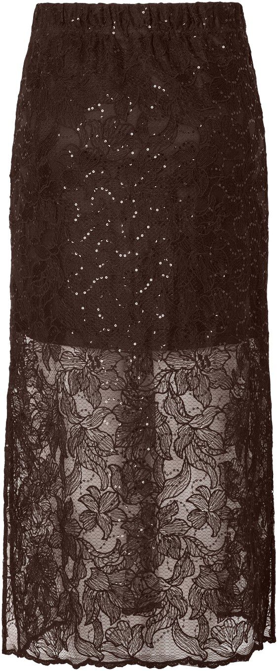 PCLOUISE HW MIDI SKIRT JRS D2D