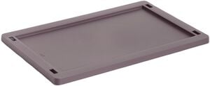 HAY Colour Crate Lid Plastic-Small-Bordeaux