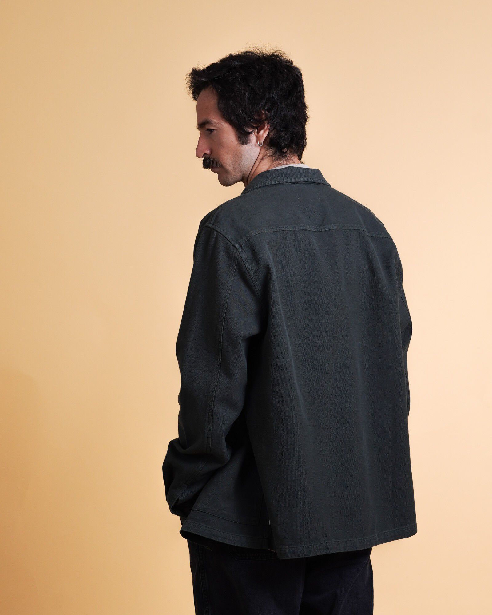 TWILL MEN'S OVERSHIRT