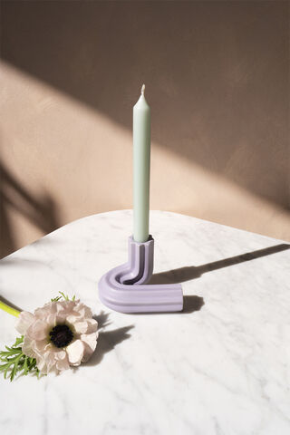 CANDLE HOLDER TEMPLO LILAC