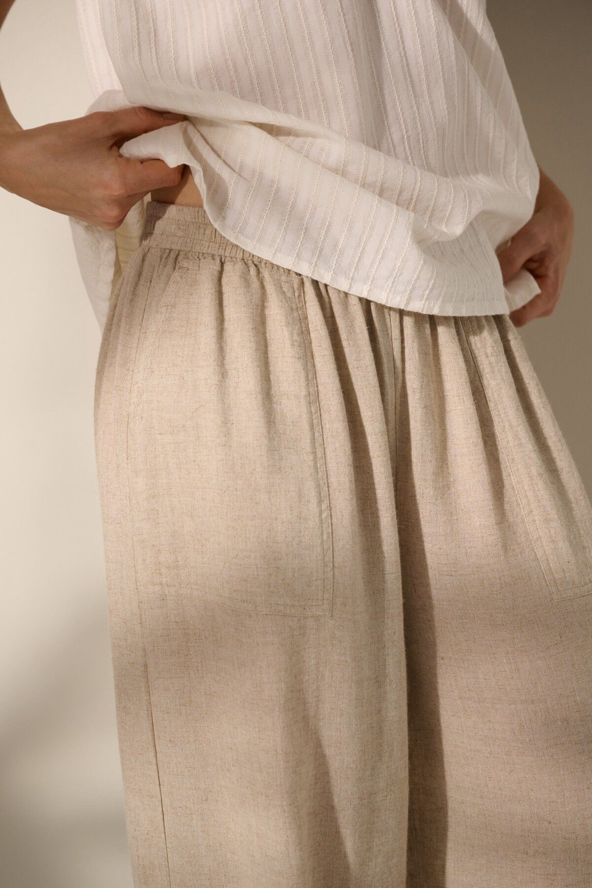 life pants linen