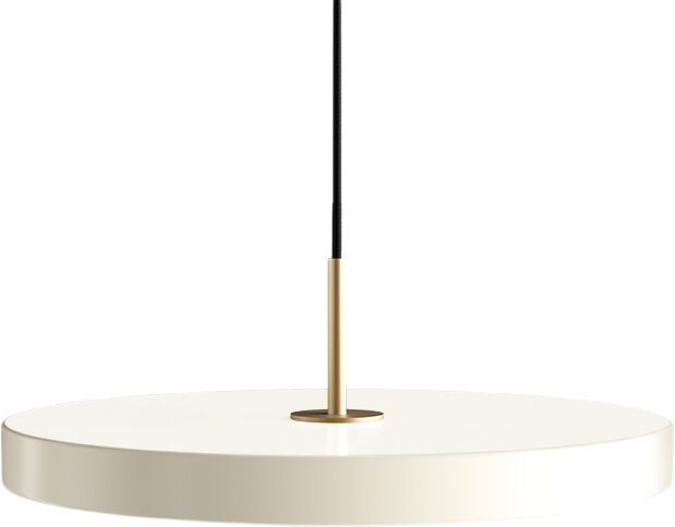 Asteria pearl white &Oslash; 43 x 14 cm, 2. 7m cordset