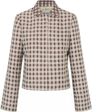 2269 Woven Jacquard, Boxy Jacket