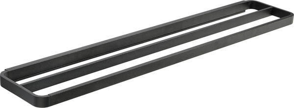 Handduksstång dubbel Rim 70x12 Black