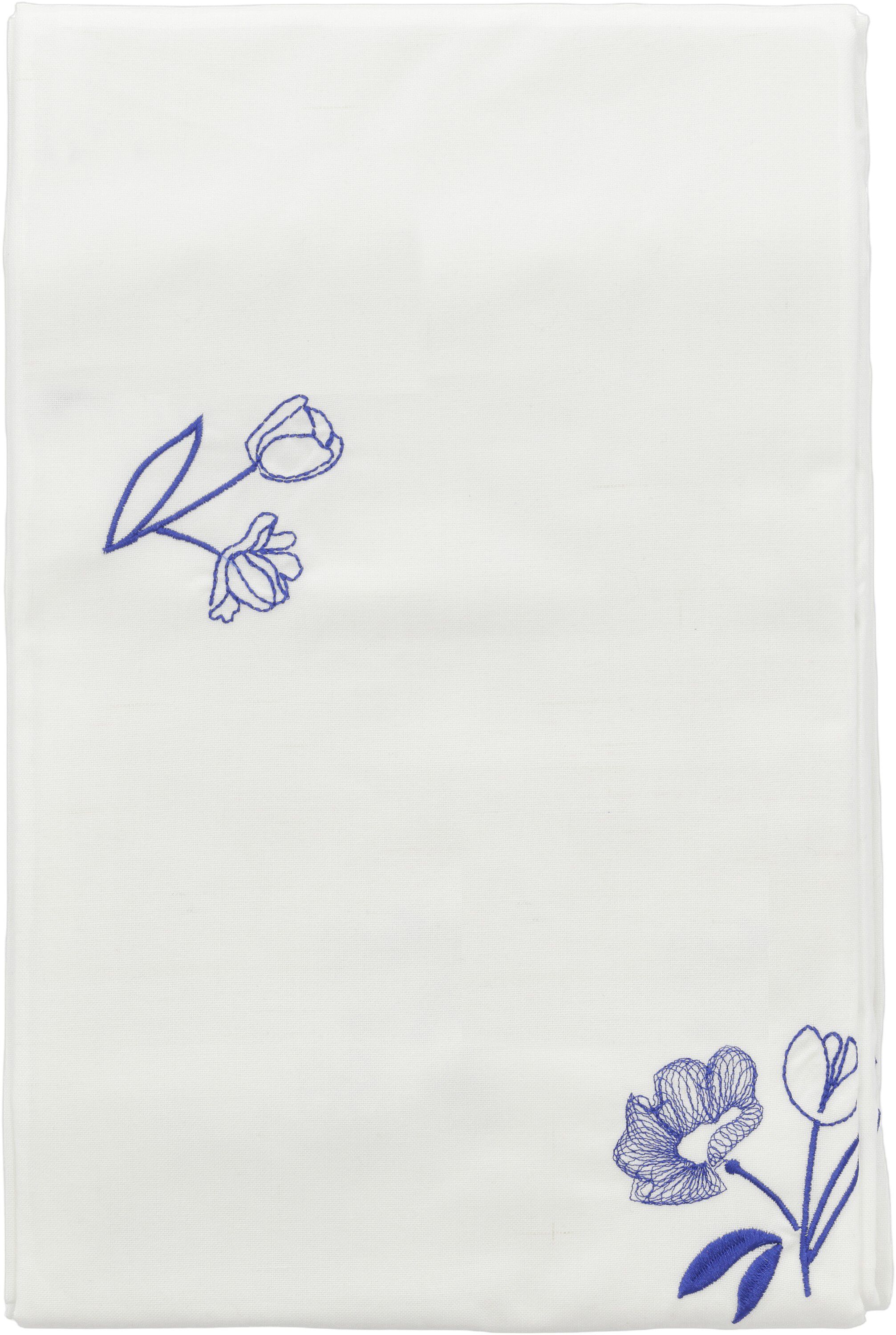 Duk 140 x 220 cm Charm White 100% spun polyester