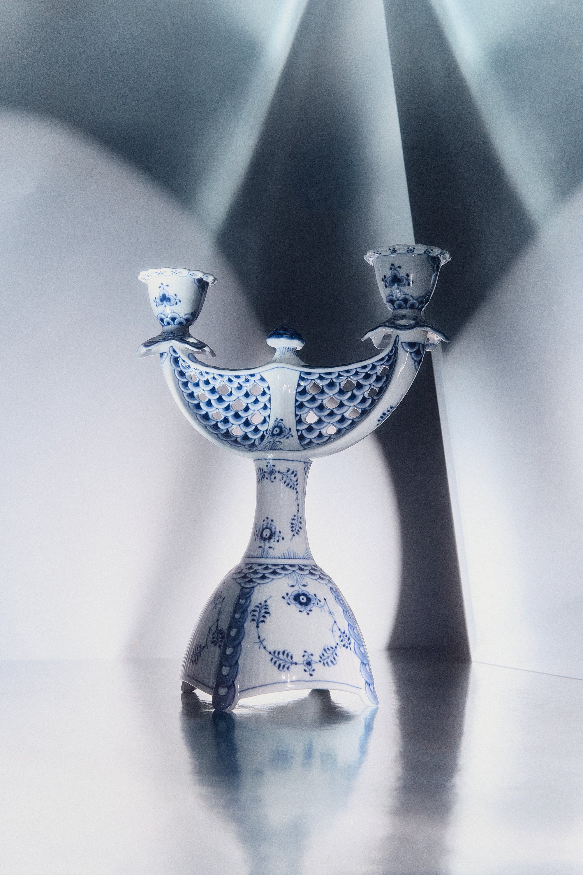 Mussel Helblonde kandelaber