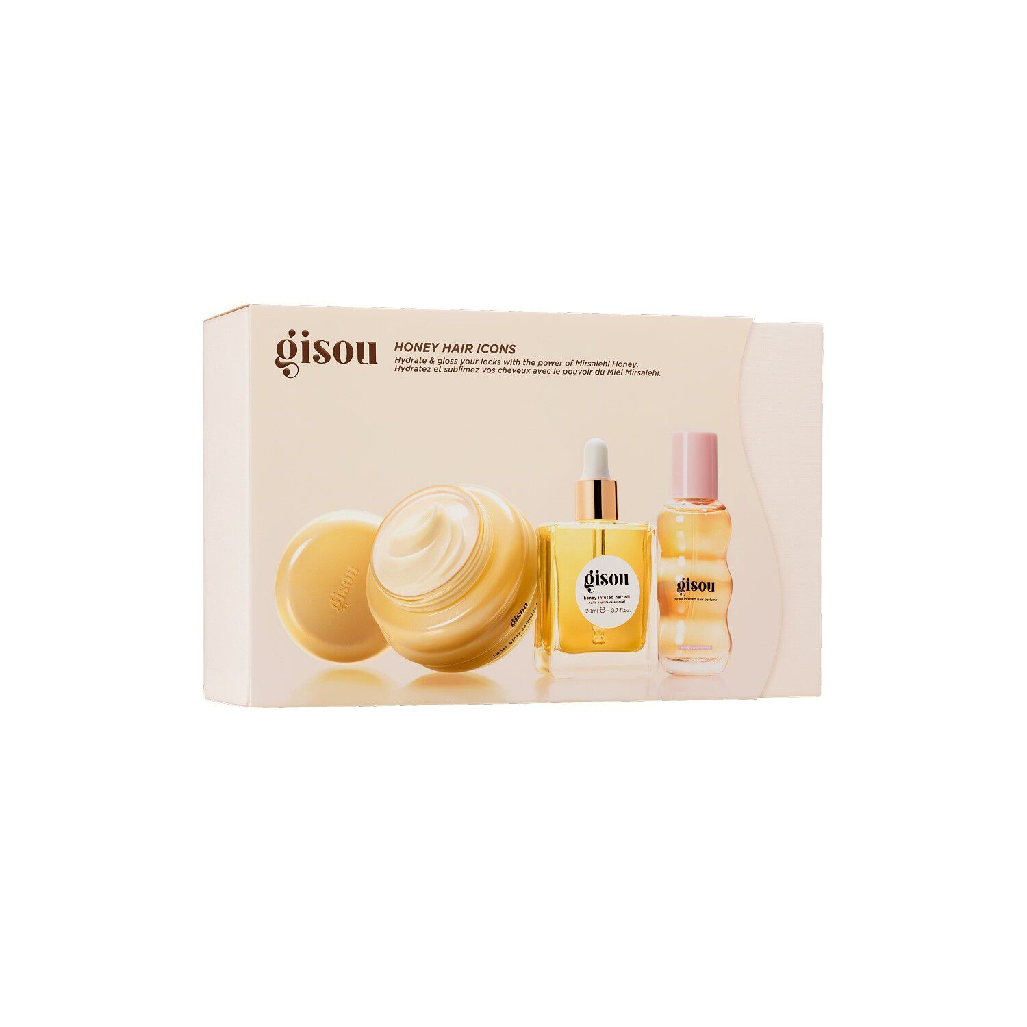 Honey Hair Icons - &Aring;terfuktande och glansgivande h&aring;rv&aring;rdsset