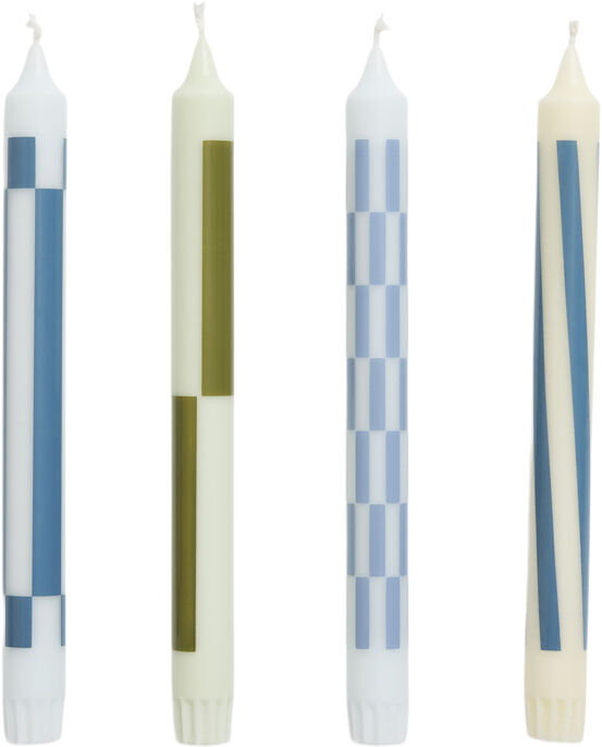 Pattern Candle - Set of 4