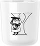 Moomin ABC mugg - Y 0.2 l. Moomin white