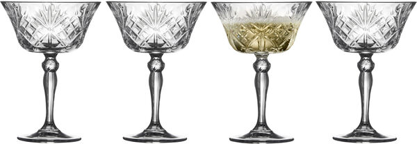 Champagneskål Melodia 26 cl st